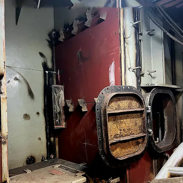 Internal steel plate renewal prepared inside a vessel hull structure