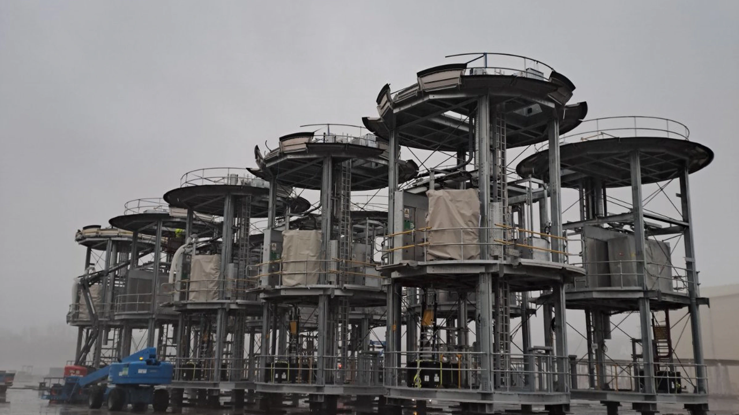 SSE industrial steel structures and workshop execution